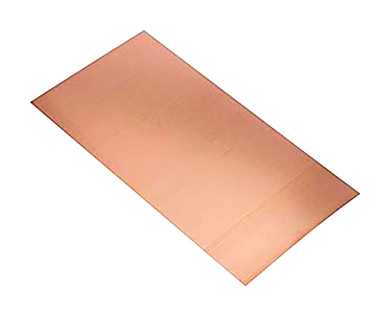 SHEET .016X6X12" COPPER