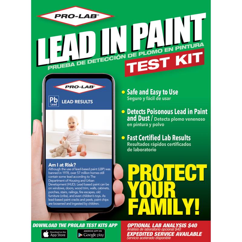TEST LEAD F/PAINT&DUST