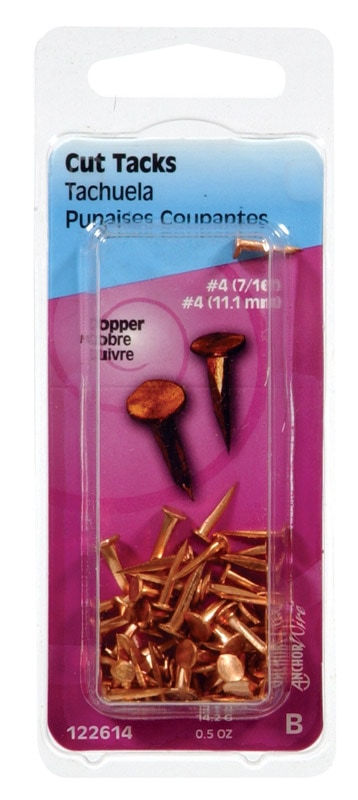 TACKS COPPER 1/2 OZ #4