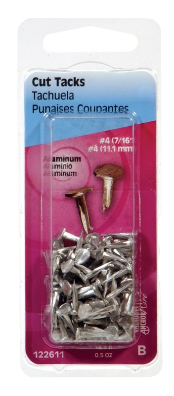 TACKS ALUMINUM1/2 OZ #4