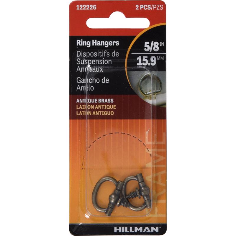 HANGR OVL RING AN BR 5/8
