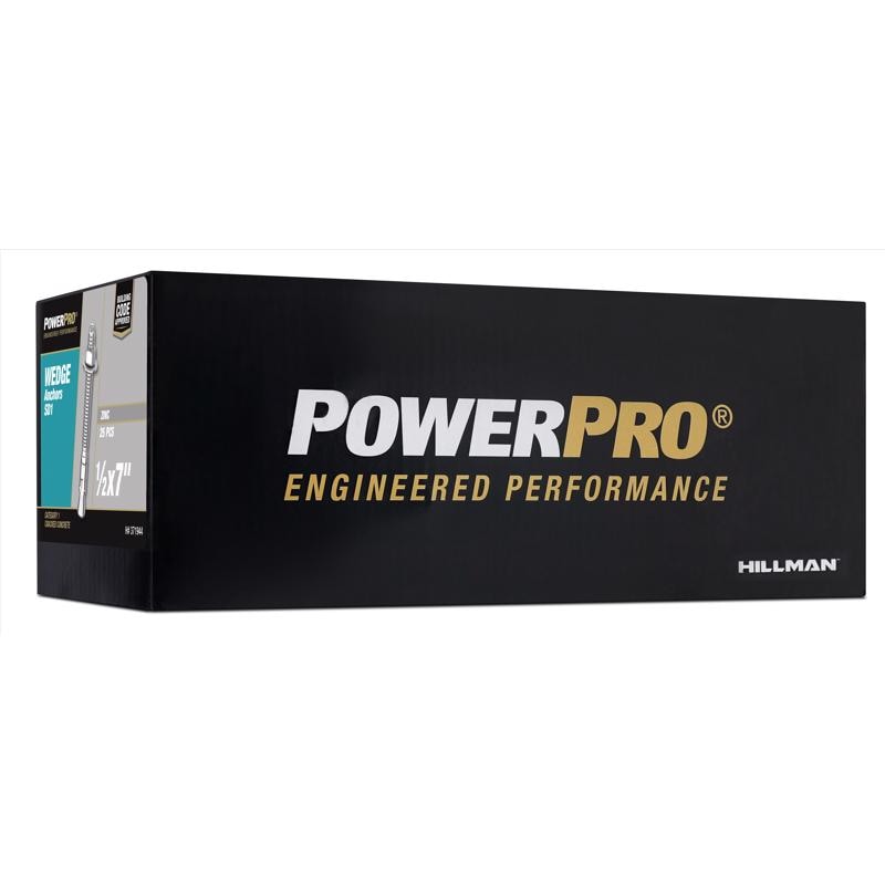 ANCHR WEDGE 1/2X7" BX25