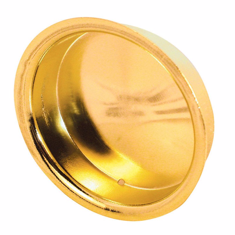 PULL RND 1-3/4" BRS CD2