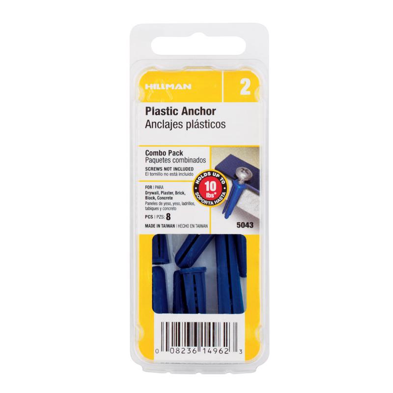 ANCHOR PLASTIC ASST CD8