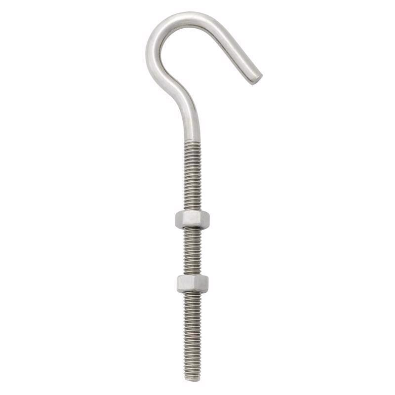 HOOK CLOTHSLN5/16X6"SS