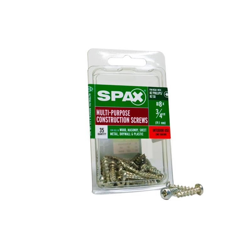 SCRW SPAX PH 8X3/4"BX35