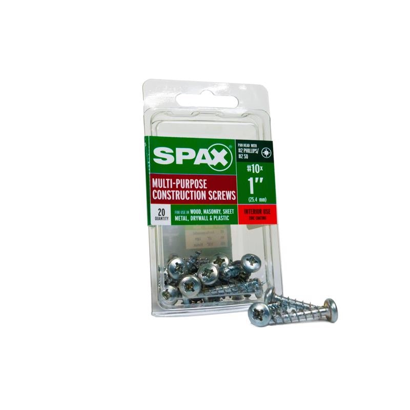 SCRW SPAX PH 10X1 BX20