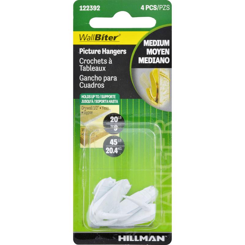 PCTR HNGR MDM WHT 45#