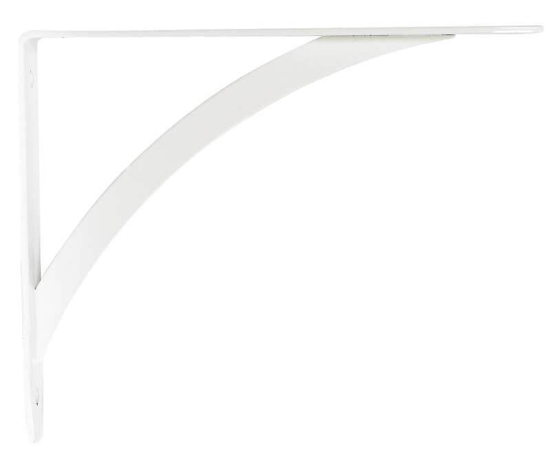 SHELF BRACKET7"ELEG WHT