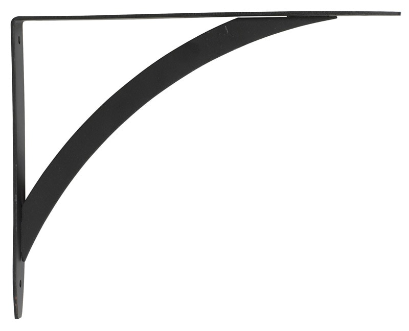 BRACKT SHELF 9-3/4"H BLK