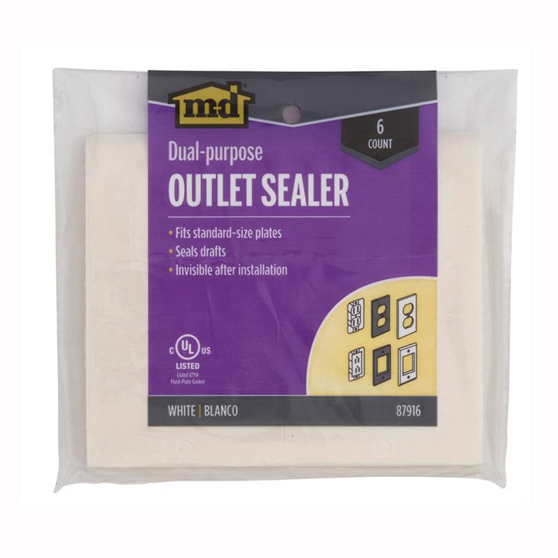 OUTLET PLATE SEALER PK/6