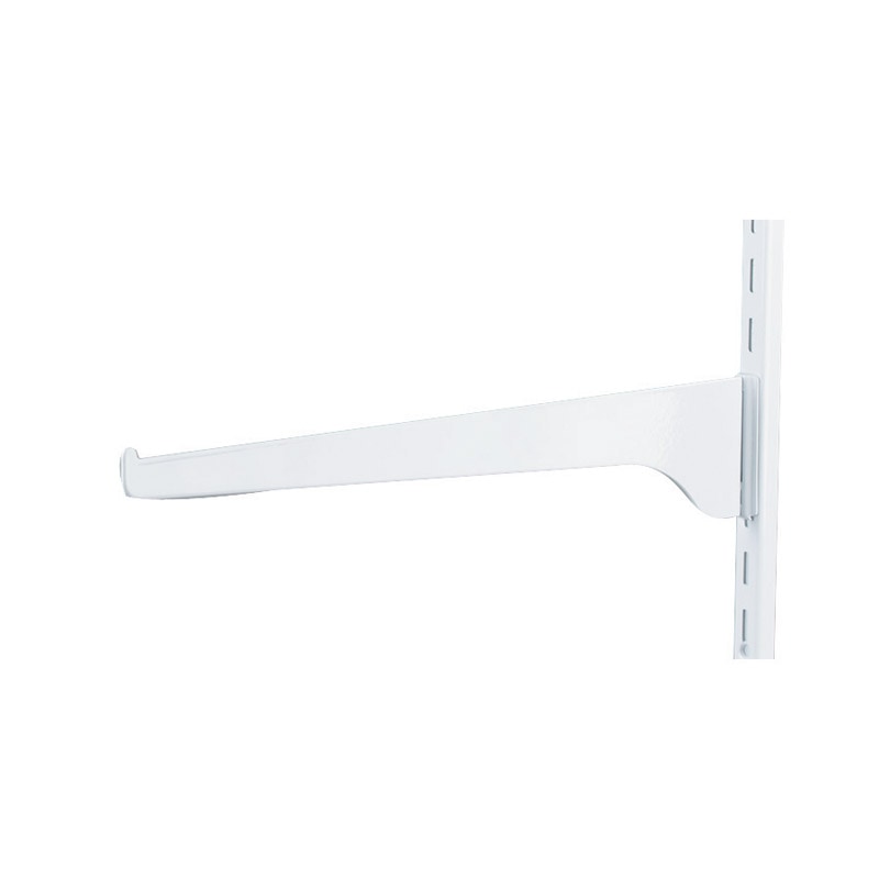SHELF BRACKET 12" WHITE