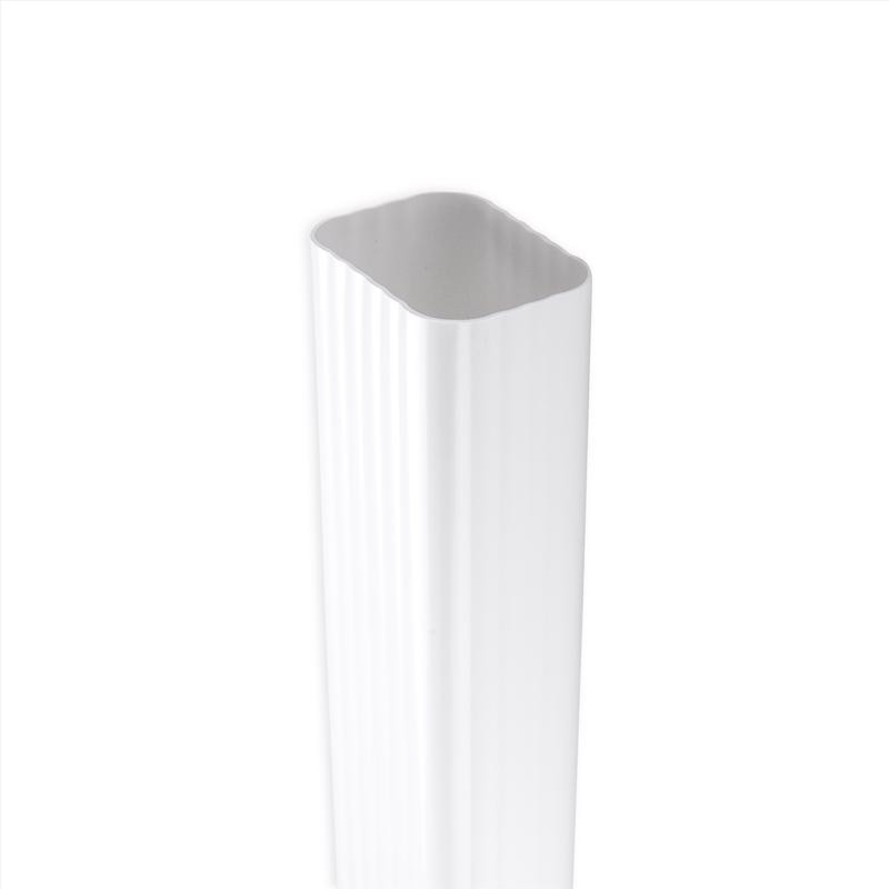 DOWNSPOUT VINYL WHT 10'