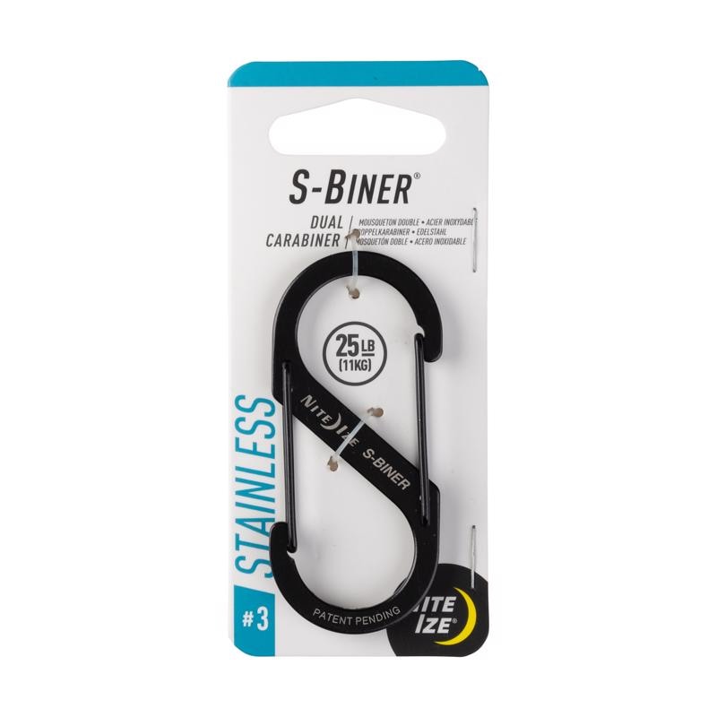 S-BINER #3 BLACK