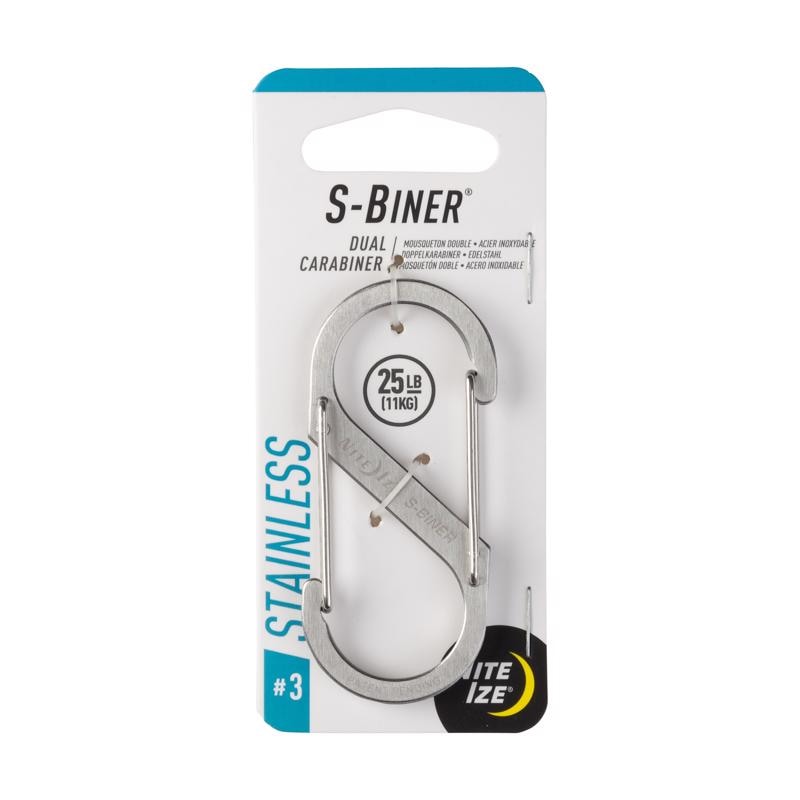 S-BINER #3 STAINLESS