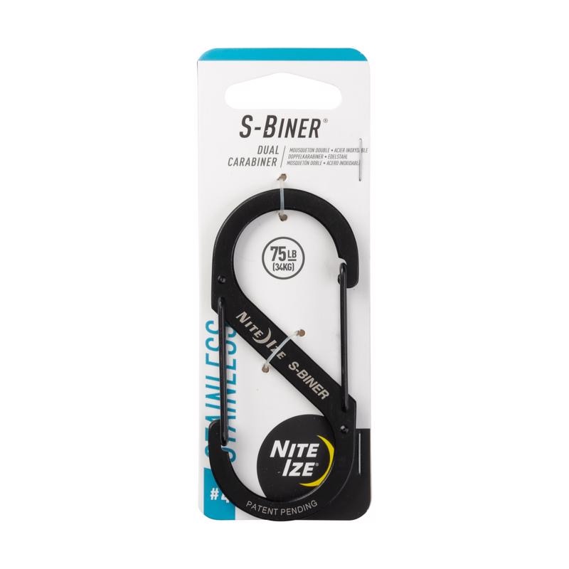 S-BINER #4 BLACK