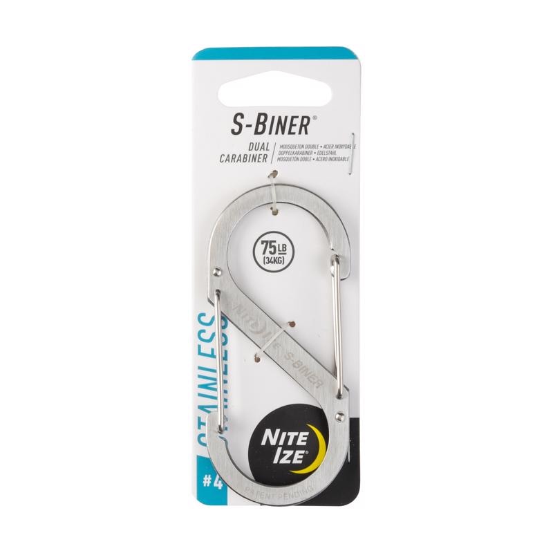 S-BINER #4 STAINLESS