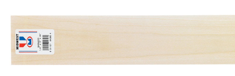 BASSWD SHEET 1/4X3X24"