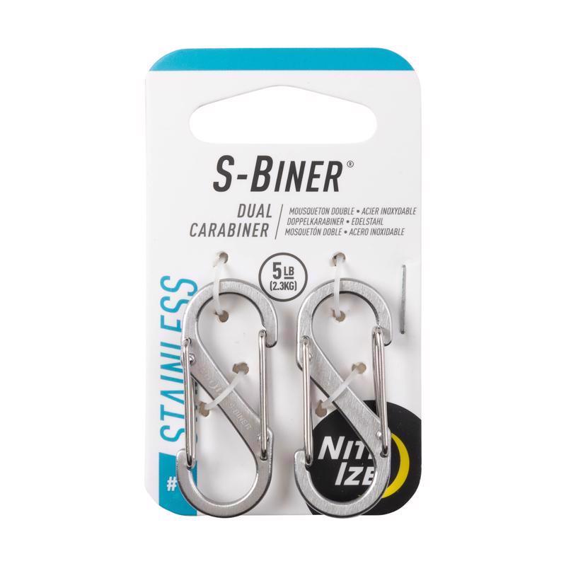 S-BINER #1 2 PACK SS