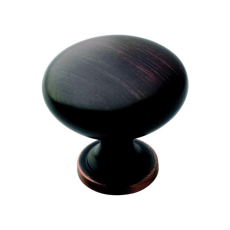 KNOB ROUND 1-1/4" BRONZE