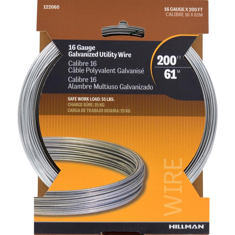 WIRE GALV 16GA 200'