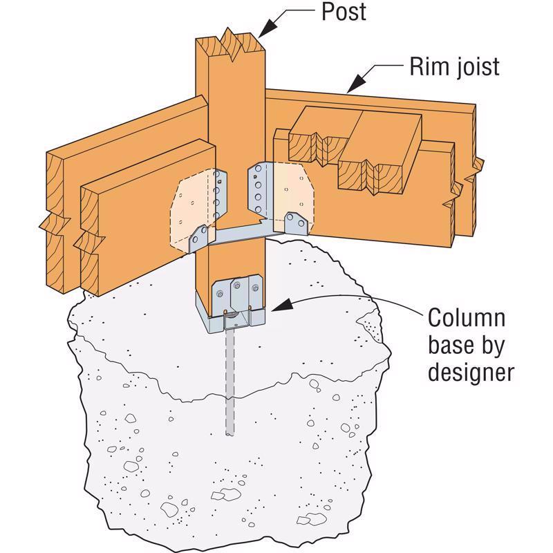 POST BASE ZMAX ABA46Z