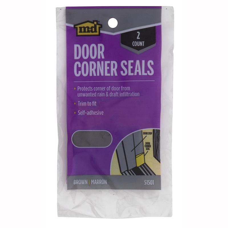 DOOR CORNER WTHRSEAL 2PK