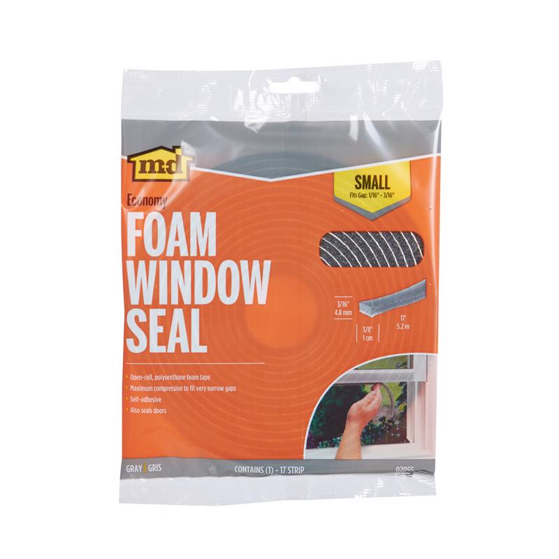 WTHRSTRP TAPE FOAM GRY