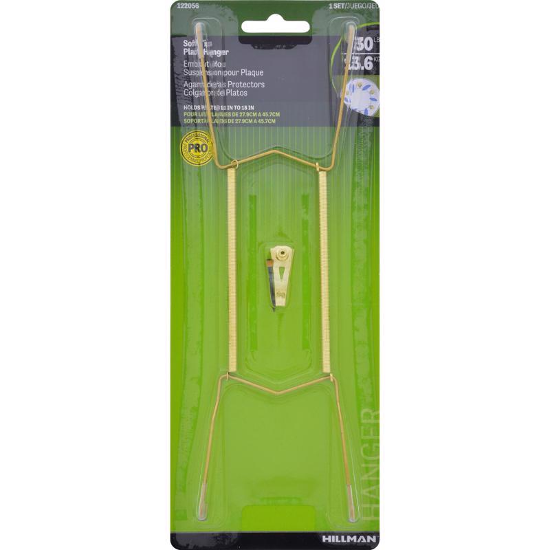 PLATE HANGER STL 14"