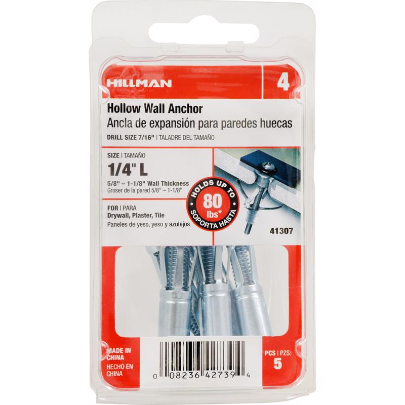 HOL WALL ANCHR 1-1/4"5PK