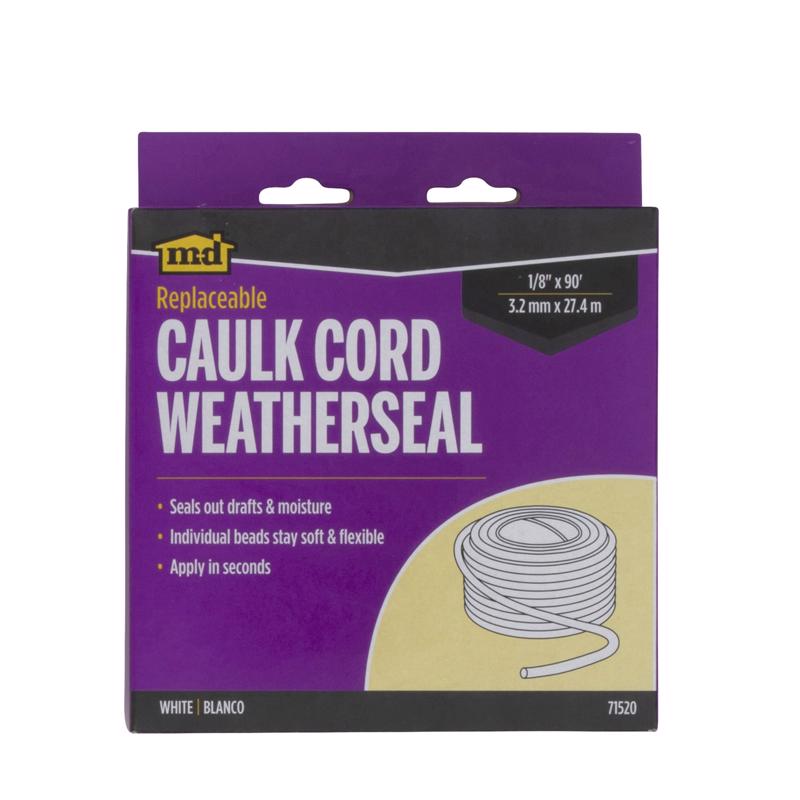 CAULKING CORD WHT 90FT