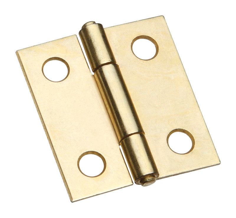 DOOR HINGE BRASS 1-1/2"