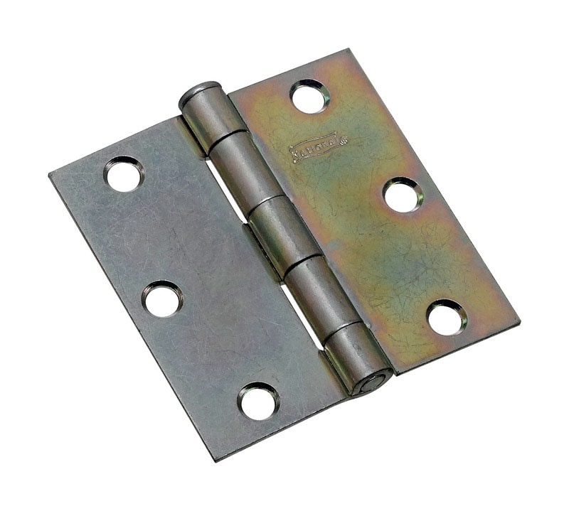 BROAD HINGE RP ZINC 3IN