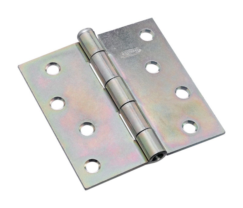 BROAD HINGE ZINC 4"