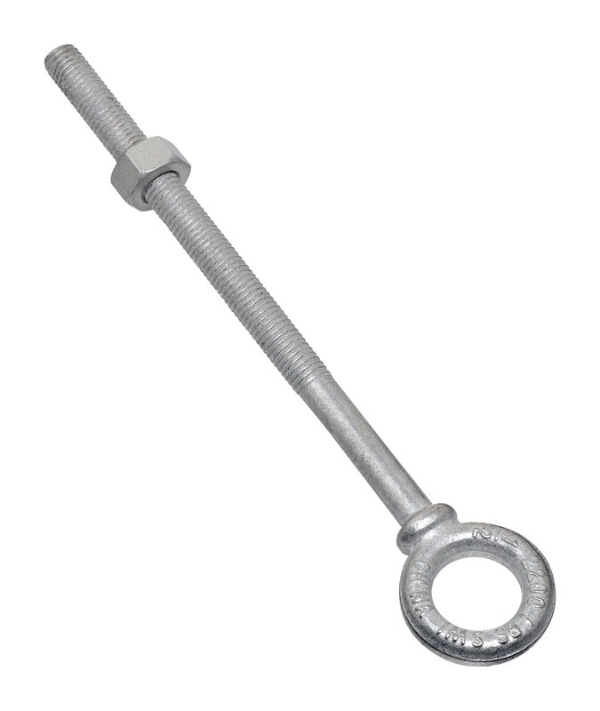 EYE BOLT HD GLV 1/2X8"