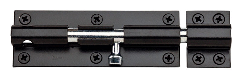 HVY BARREL BOLT BLACK 6"