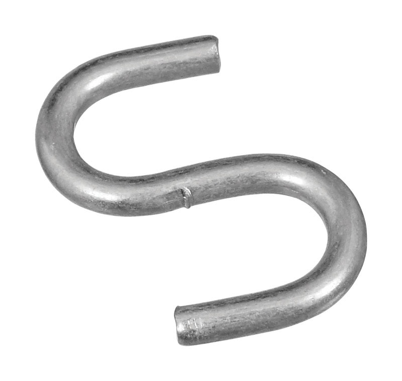 OPEN S-HOOK ZC PLT 3/4"