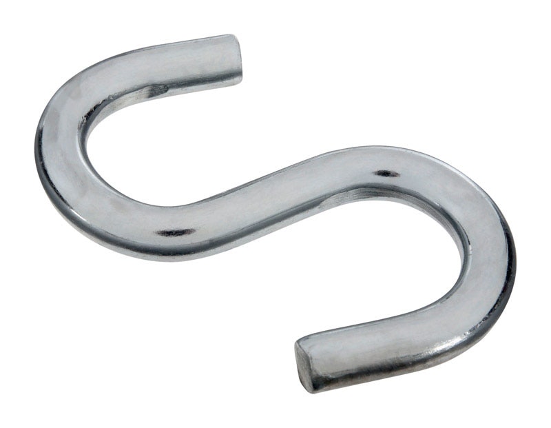 OPEN S-HOOK ZC PLT3-1/2"