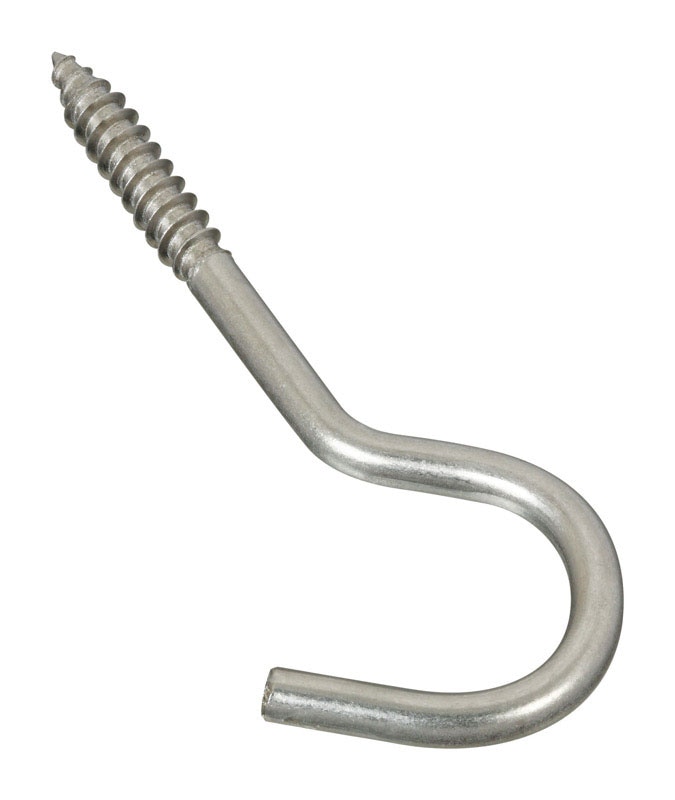 SCREW HOOK SS 1/4X4-1/4"