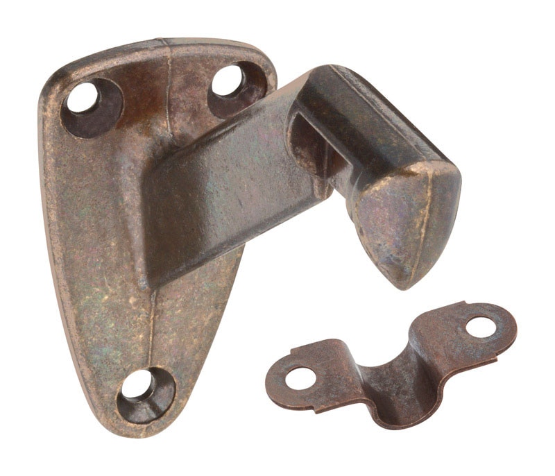 HANDRAIL BRKT ANTQ BRASS