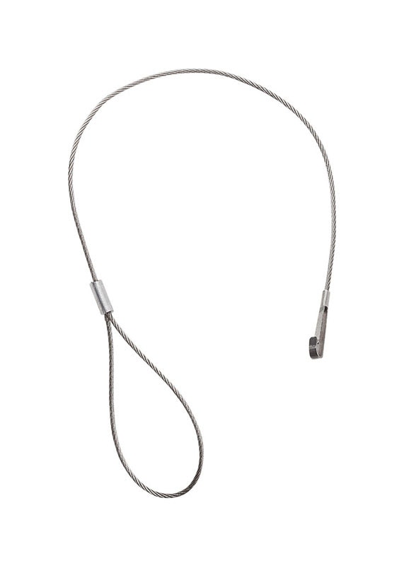 GATE LATCH CABLE SS SLVR