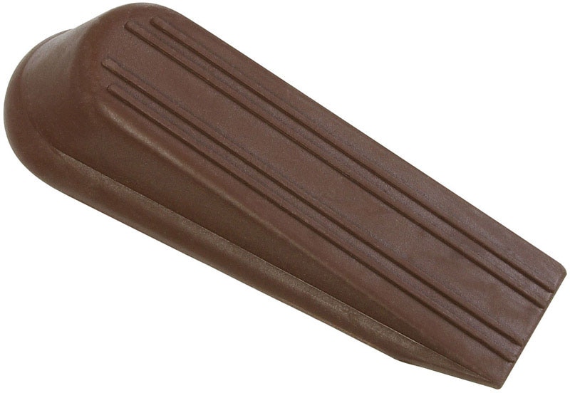 WEDGE DOOR STOP BROWN