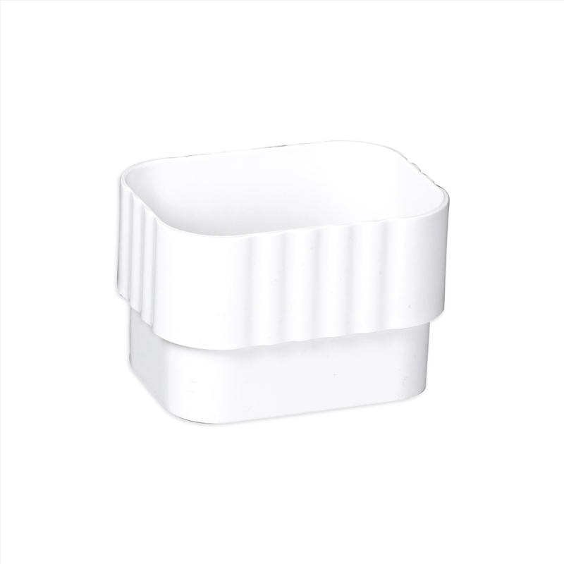 DOWNSPOUT CONNECTOR WHT