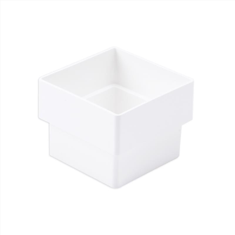 DWNSPOUT CNCTR VNYL WHT