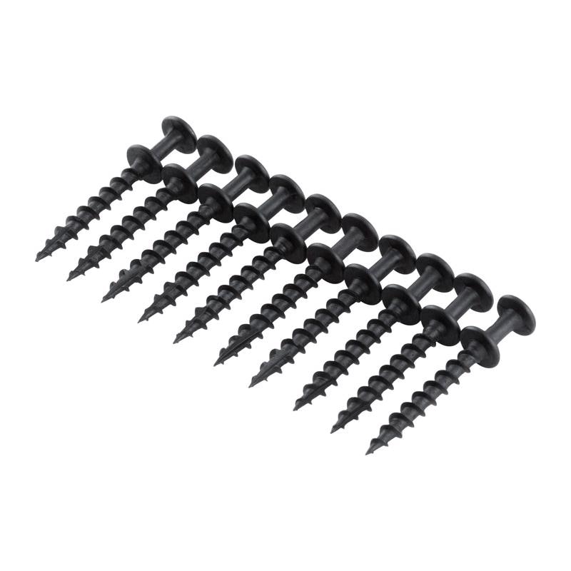 HANGER DBL HEAD BLK 10PK