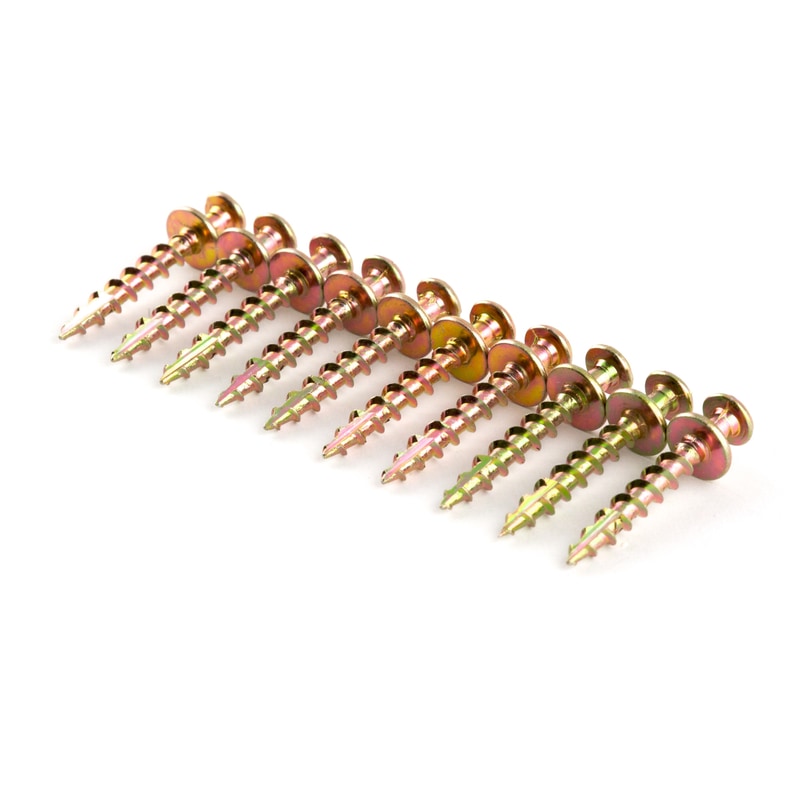 HANGER DBL HEAD GOLD10PK