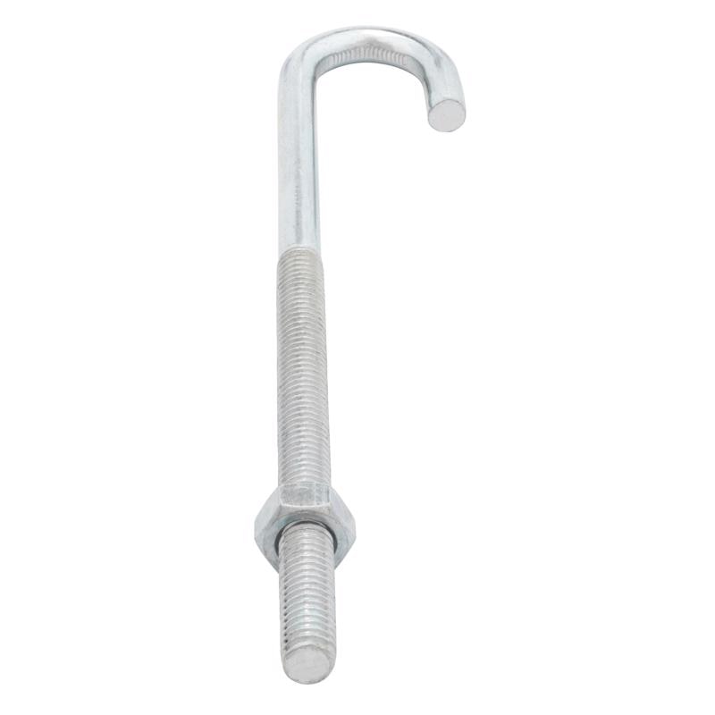 BOLT J W/NUT 5/16"X7"