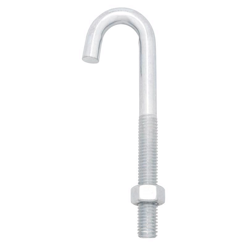 BOLT J W/NUT 1/2"X6"