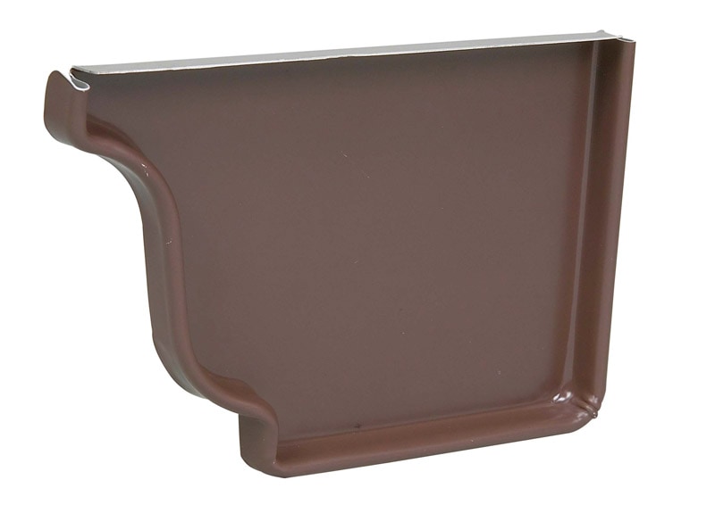 GUTTR "K" RTEND BRN 5"