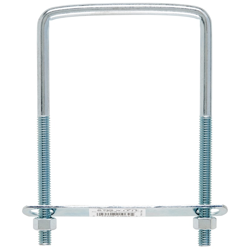 BOLT U SQ 3/8"X4"X6"